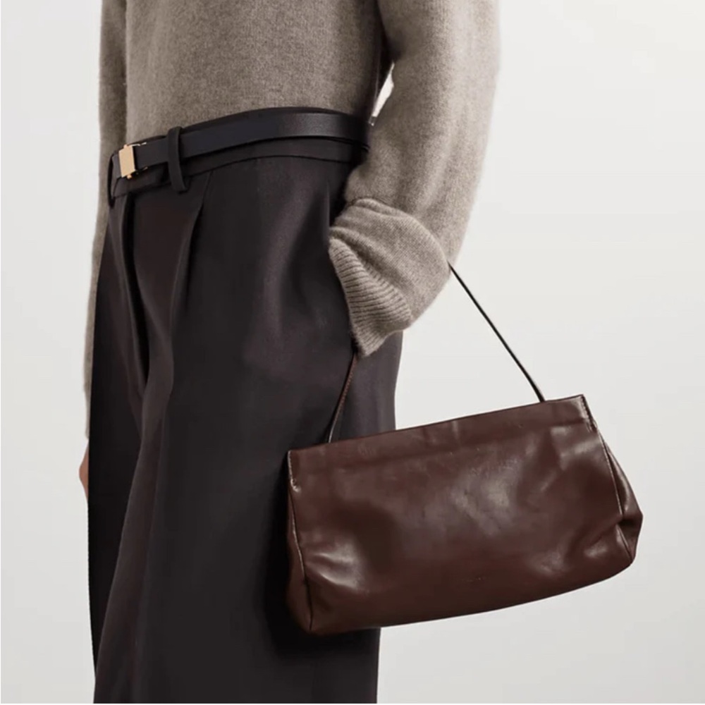(Sold elsewhere) Abby Shoulder Bag Leather Small, The Row, used 3-5 times